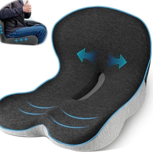 Trucker seat cushion for long - cushion,